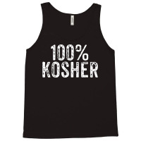 Funny 100 Kosher Chanukah Gift Tank Top | Artistshot