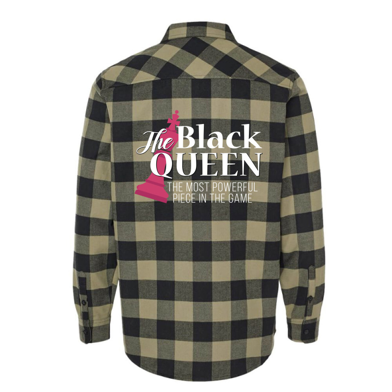 Queen Powerful Piece In The Game Flannel Shirt | Artistshot