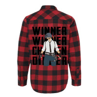 Winner Chicken Dinner (black) Flannel Shirt | Artistshot