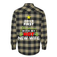 First Christmas With My Hot New Wife 2019 Flannel Shirt | Artistshot