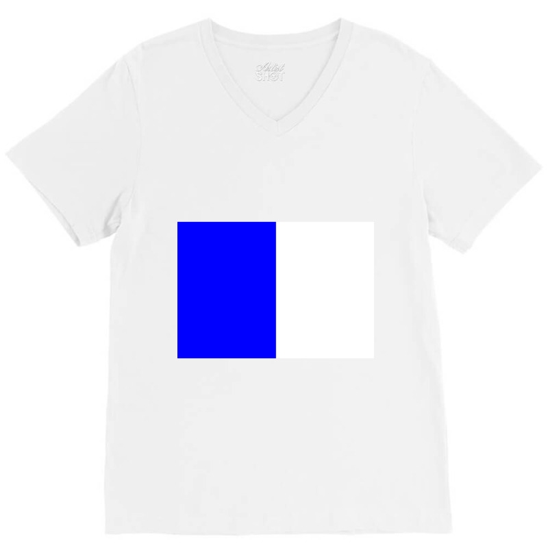 County Laois Colours V-neck Tee | Artistshot