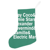 Prince Aliases Joey Coco & Jamie Starr Threads Holiday Stocking | Artistshot