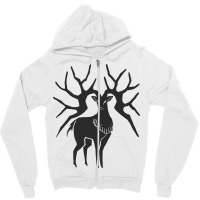 Fire Emblem™ Three Houses - Golden Deer Emblem [colored] Zipper Hoodie | Artistshot