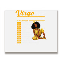 Funny Virgo Facts Awesome Zodiac Sign Horoscope Birthday Metal Print Horizontal | Artistshot