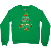 Four Main Food Groups Elf Candy Cane Buddy Christmas Pajama Crewneck Sweatshirt | Artistshot