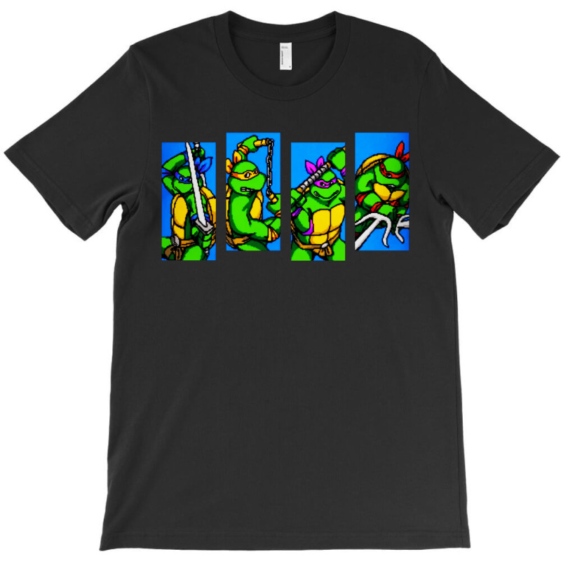 Arcade Turtles T-Shirt by Golden Store | Artistshot