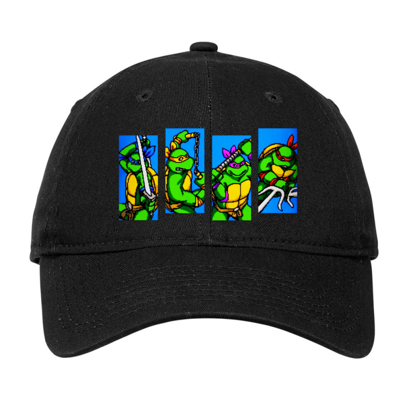 Arcade Turtles Adjustable Cap by Golden Store | Artistshot