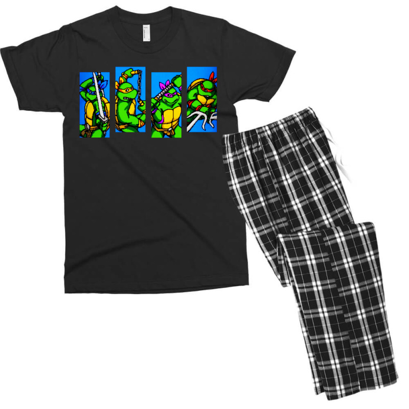 Arcade Turtles Men's T-shirt Pajama Set by Golden Store | Artistshot