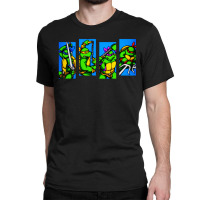 Arcade Turtles Classic T-shirt | Artistshot