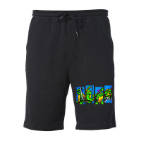 Arcade Turtles Fleece Short | Artistshot