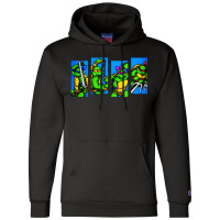 Arcade Turtles Champion Hoodie | Artistshot