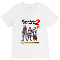 Team Lora - Xenoblade Chronicles 2 Torna The Golden Country Premium V-neck Tee | Artistshot