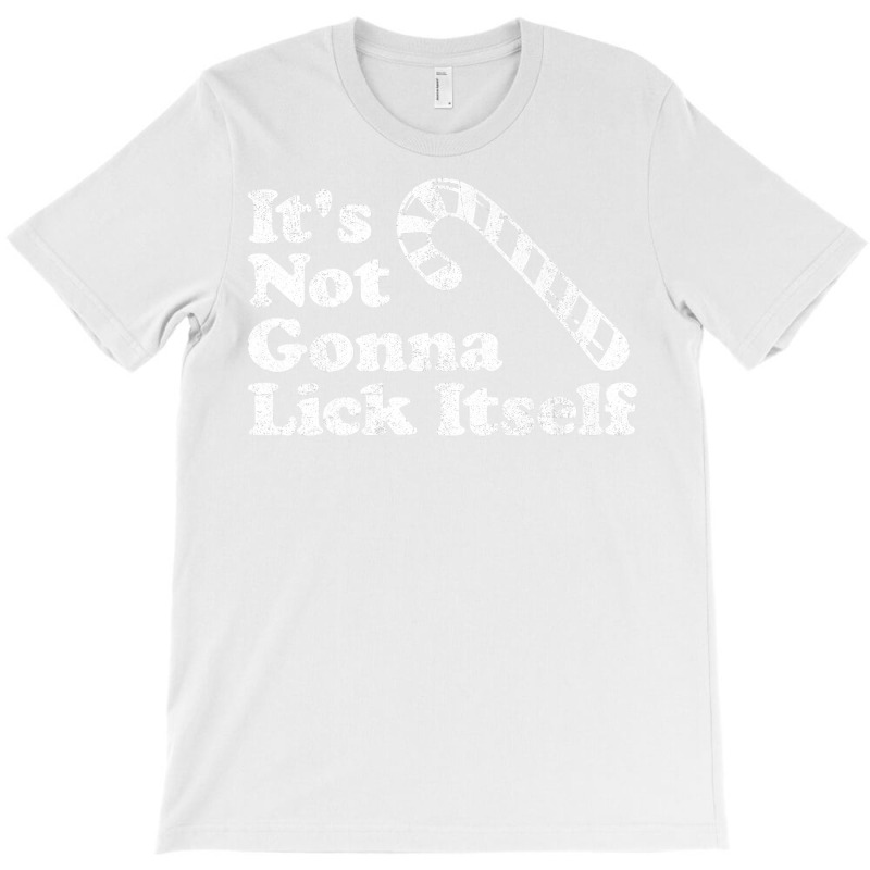 Funny Candy Cane Lick Itself Adult Christmas In July Gift Premium T-Shirt by inggaerzoahg | Artistshot