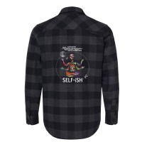 Selfish Self-ish Will Wood 1 Flannel Shirt | Artistshot