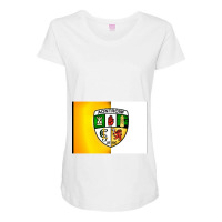 Antrim Gaa Mask Maternity Scoop Neck T-shirt | Artistshot