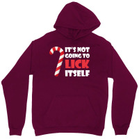 Funny Christmas Candy Cane It's Not Going To Lick Itself Premium T Shi Unisex Hoodie | Artistshot