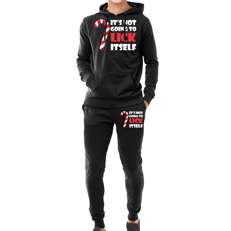 Funny Christmas Candy Cane It's Not Going To Lick Itself Premium T Shi Hoodie & Jogger set by inggaerzoahg | Artistshot