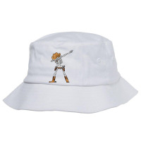 Dabbing Skeleton T  Cowboy Hat Halloween Kids Boys Dab Bucket Hat | Artistshot