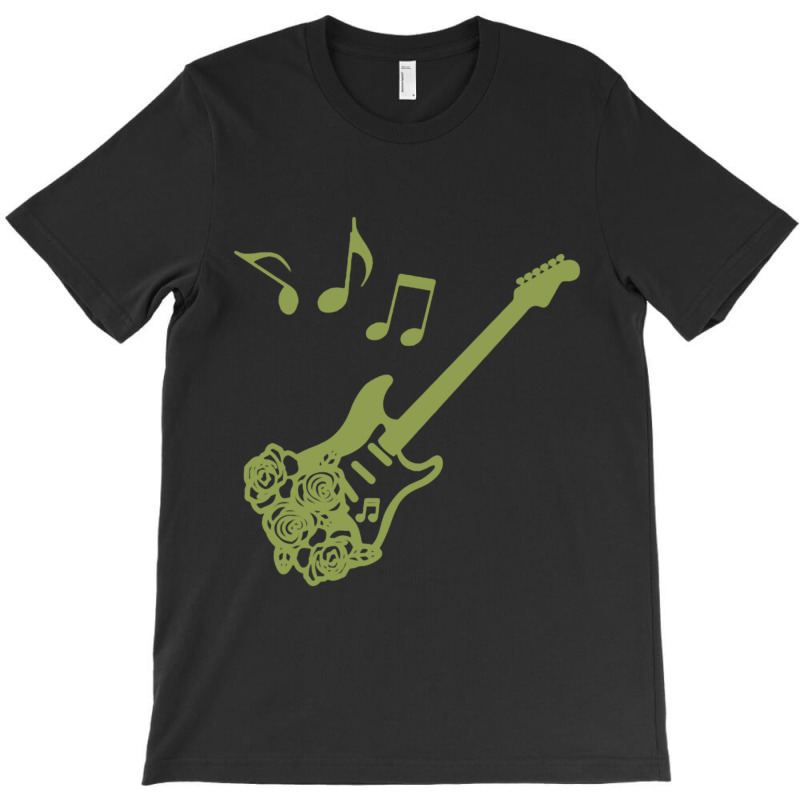 Musical Notes Guitar Musical Music Lover T-shirt | Artistshot