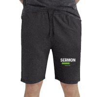 Mens Sermon Loading Funny Pastor Christian Parish Clergy Apparel Vintage Short | Artistshot