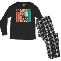 Paramedic Ambulance Training Service Emergency Doctor T Shirt Men's Long Sleeve Pajama Set | Artistshot