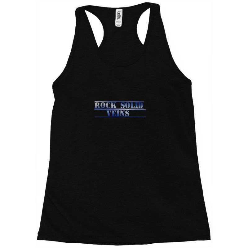 Rock Solid Veins 1 Racerback Tank by KandyPeak | Artistshot