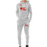 Funny Its Not Going To Lick Itself Christmas Candy Santa Hoodie & Jogger Set | Artistshot