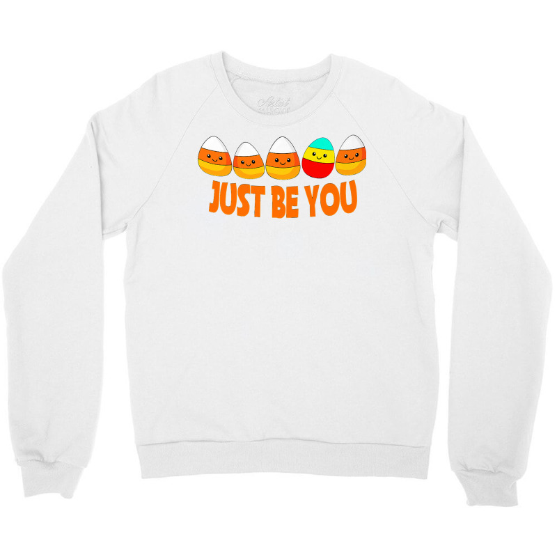 Halloween Be Yourself Be You Candy Corn Premium Crewneck Sweatshirt by inggaerzoahg | Artistshot