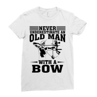 Funny Archery Gift For Deer Bow Hunter Men Grandpa Hunting Ladies Fitted T-shirt | Artistshot