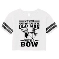 Funny Archery Gift For Deer Bow Hunter Men Grandpa Hunting Scorecard Crop Tee | Artistshot