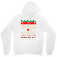 Deck The Halls With Beta Blockers Nurse Ugly Christmas Unisex Hoodie | Artistshot