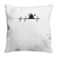 Watering Can Heartbeat Gardening Gardener T  Gift Light Throw Pillow | Artistshot