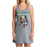 Cartoon Space Alien Experiment Astronaut Robot Tank Dress | Artistshot