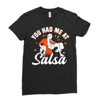 Salsa Dance Latin Musical Style Genre Salsera Salsero T Shirt Ladies Fitted T-shirt | Artistshot