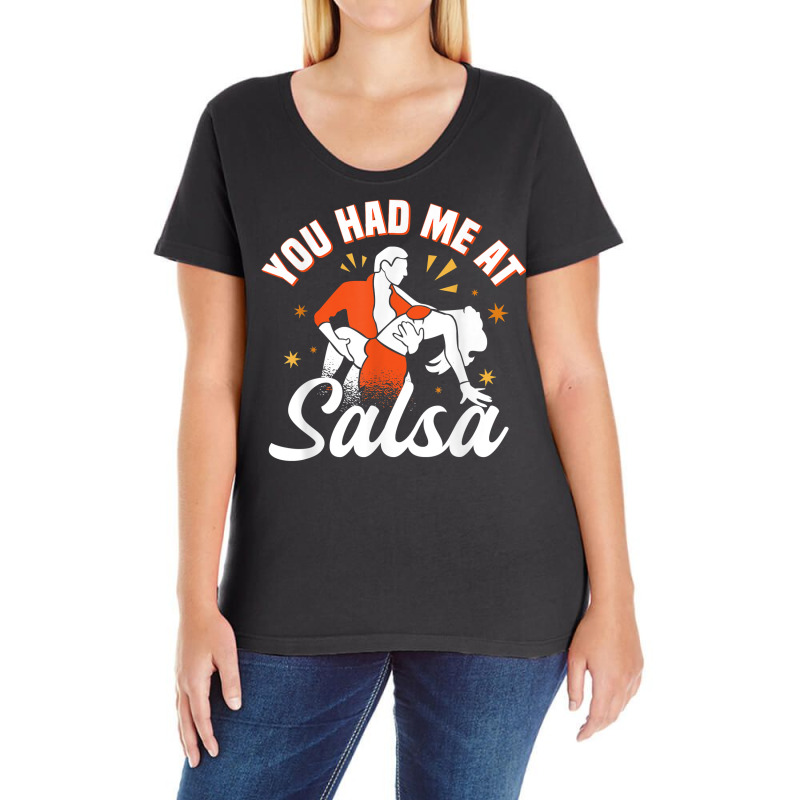 Salsa Dance Latin Musical Style Genre Salsera Salsero T Shirt Ladies Curvy T-Shirt by alicakarste3vs | Artistshot