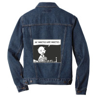 My Anxieties Have Anxieties   Peanuts Men Denim Jacket | Artistshot