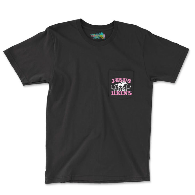 Esus Take The Reins Pocket T-shirt | Artistshot