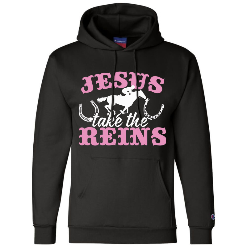 Esus Take The Reins Champion Hoodie | Artistshot