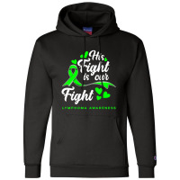 Hot Trend His Fight Is Our Fight Non-hodgkin Lymphoma Awareness Champion Hoodie | Artistshot