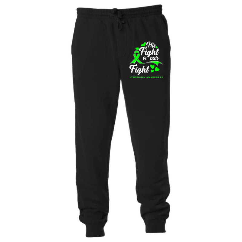 Hot Trend His Fight Is Our Fight Non-hodgkin Lymphoma Awareness Unisex Jogger | Artistshot