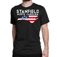 Stanfield North Carolina Usa State America Travel T Shirt Classic T-shirt | Artistshot