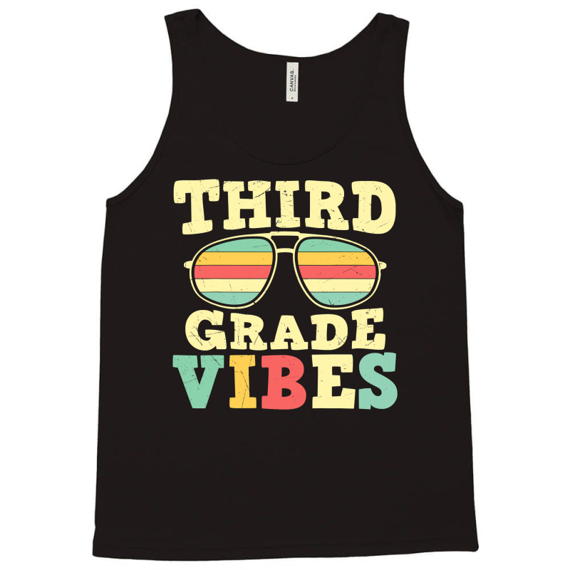 Third Grade Vibes  3rd Grade Team 1st Day Of School Tank Top | Artistshot