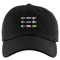 Saltwater Reef Aquarium Dartfish In Watercolor Kids Cap | Artistshot