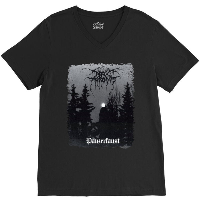 Darkthrone Panzerfaust Album Cover V-Neck Tee by FaunBrown | Artistshot