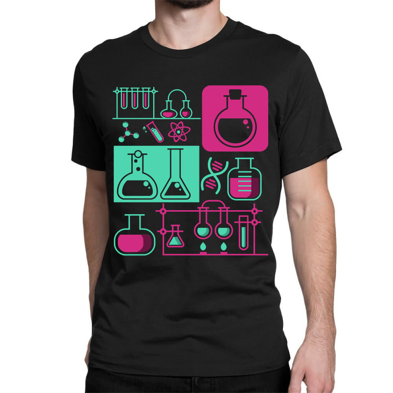 Chemistry Laboratory Research Chemist Science Classic T-shirt by Rios Arevalo | Artistshot