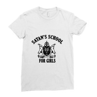 Satan's School For Girls   Satanism Ladies Fitted T-shirt | Artistshot