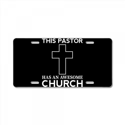 This Pastor Has An Awesome Church Minister God Clergy Priest T Shirt ...