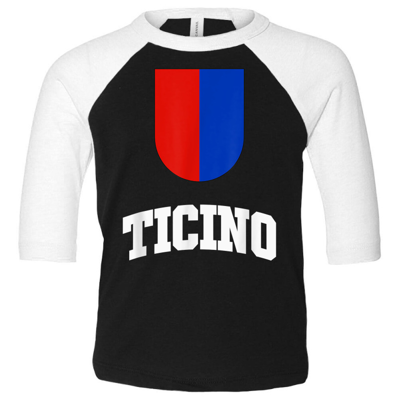 Ticino Flag Cantons Of Switzerland T Shirt Toddler 3/4 Sleeve Tee | Artistshot