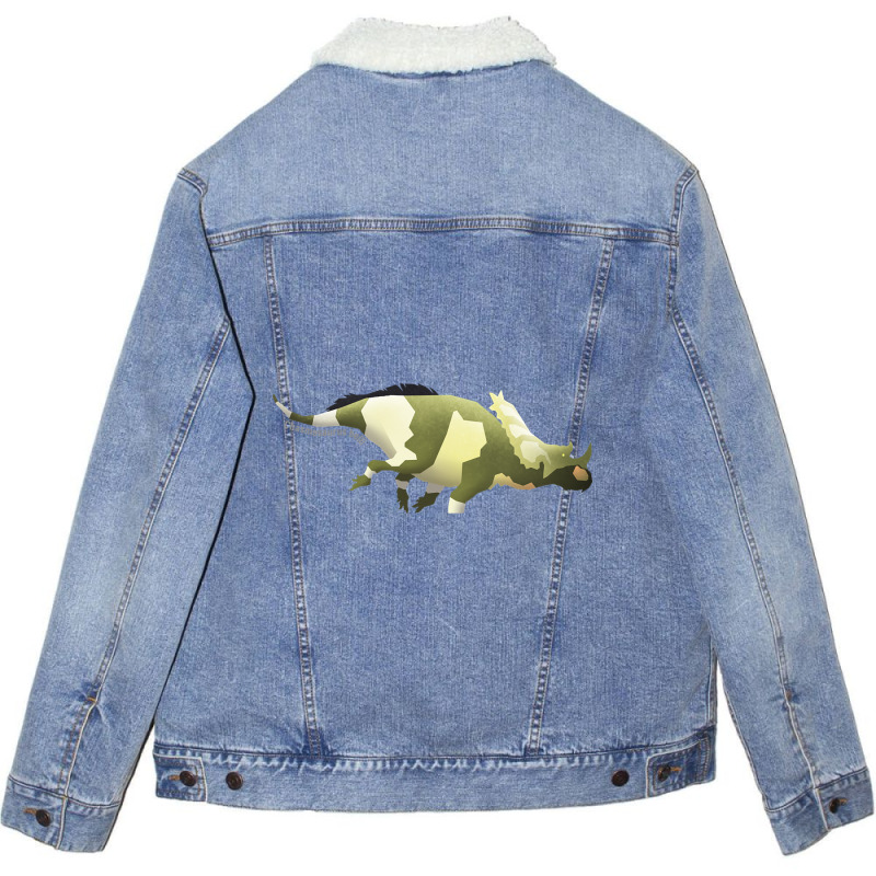 Chasmosaurus Belli Unisex Sherpa-lined Denim Jacket | Artistshot