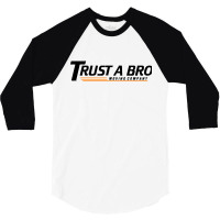 Trust A Bro Tracksuit Mafia 3/4 Sleeve Shirt | Artistshot